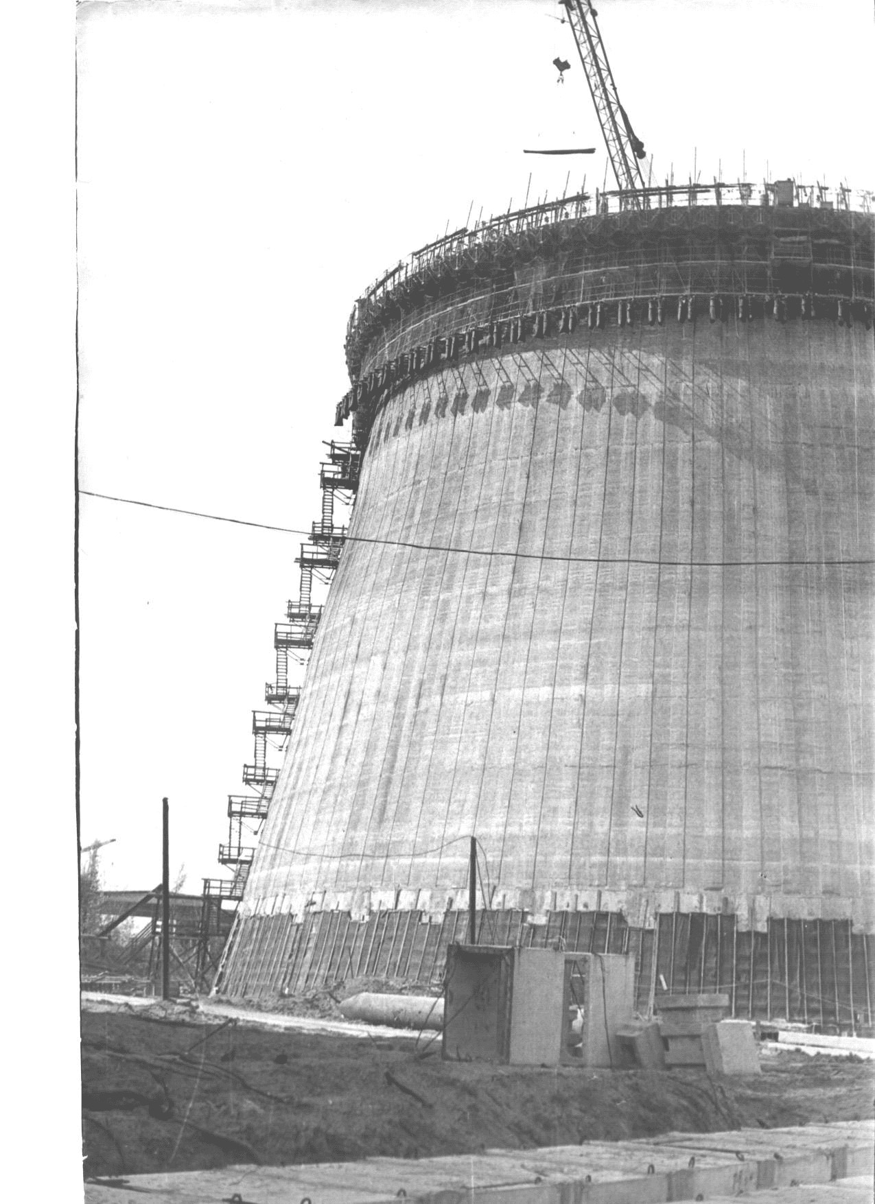 башенная градирня ТЭЦ-25 Мосэнерго